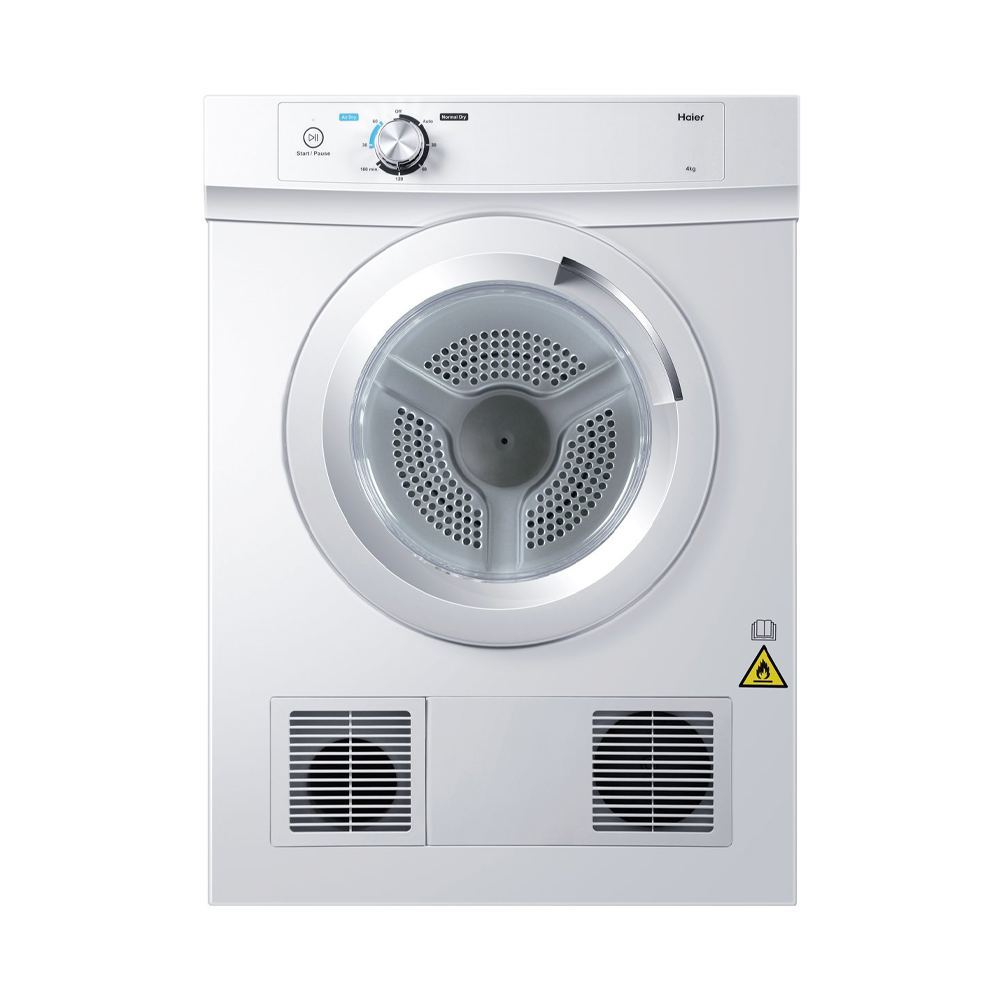 Haier 4kg Vented Sensor Dryer HDV40A1 , Front view