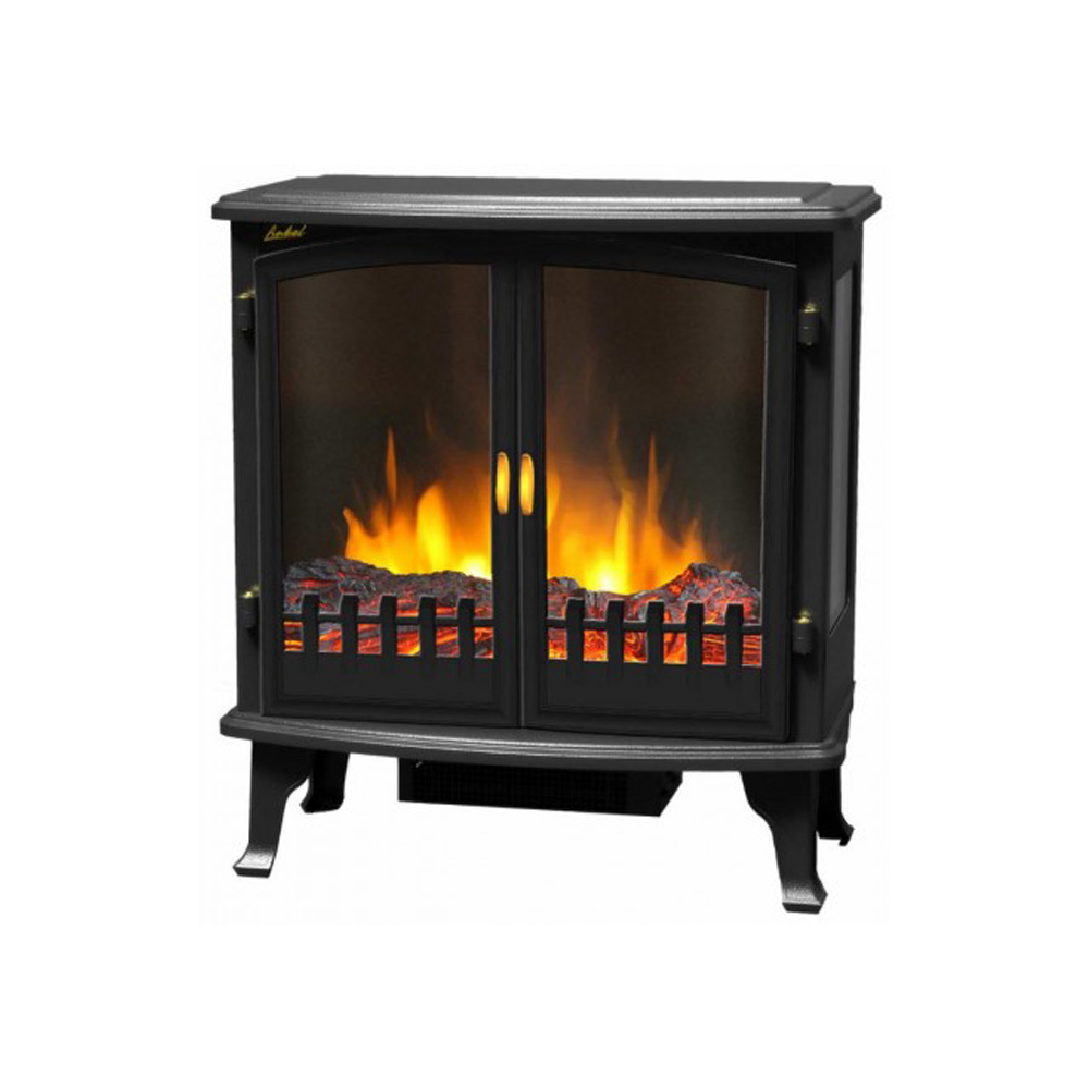 Heller HFH1800 1800W Electric Freestanding Fireplace Heater