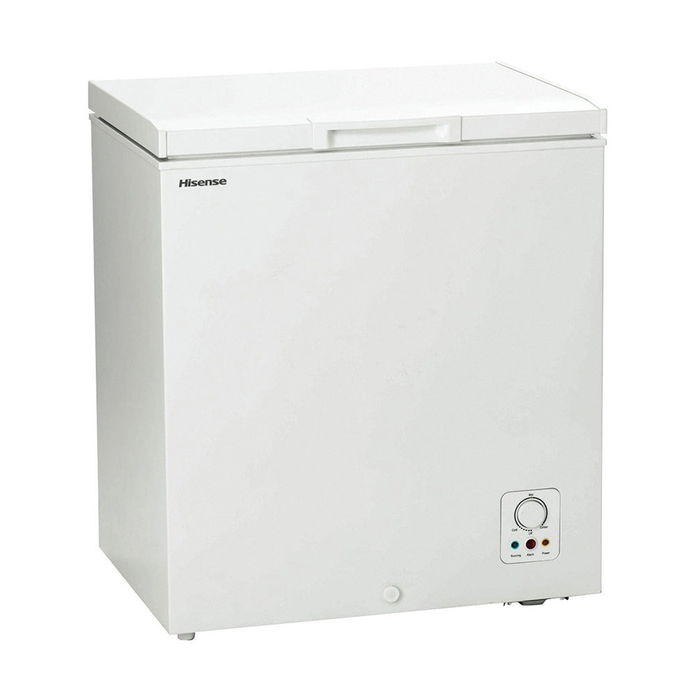 Hisense 145L Chest Freezer White HR6CF146, Front right view