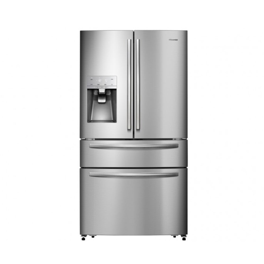 Hisense 701L French Door Fridge Stainless Steel HR6FDFF701SW, Front view