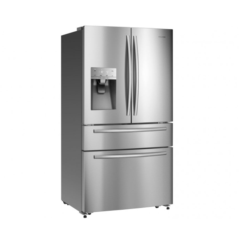 Hisense 701L French Door Fridge Stainless Steel HR6FDFF701SW, Front right view