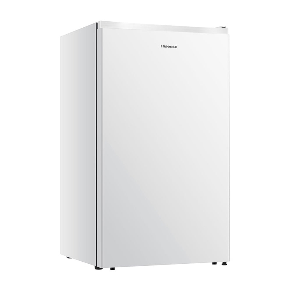 Hisense HRBF125 125L Bar Fridge White, Front right view 