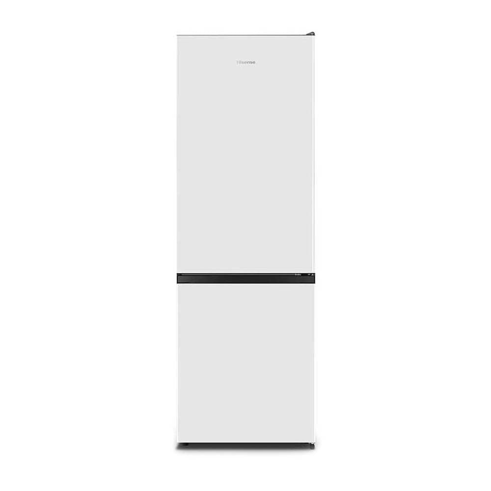 Hisense 312L Bottom Mount Fridge White HRBM321, Front view