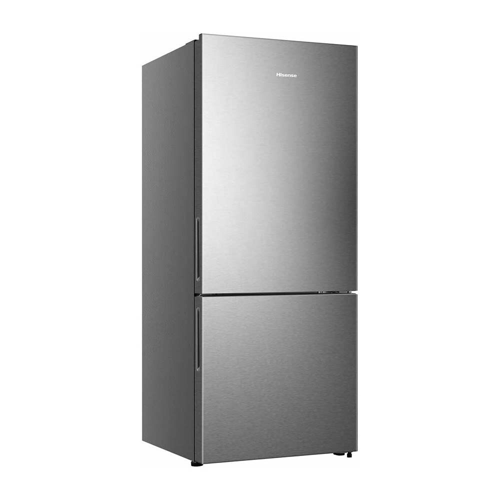 Hisense 417L Bottom Mount Fridge HRBM417S, Front right view