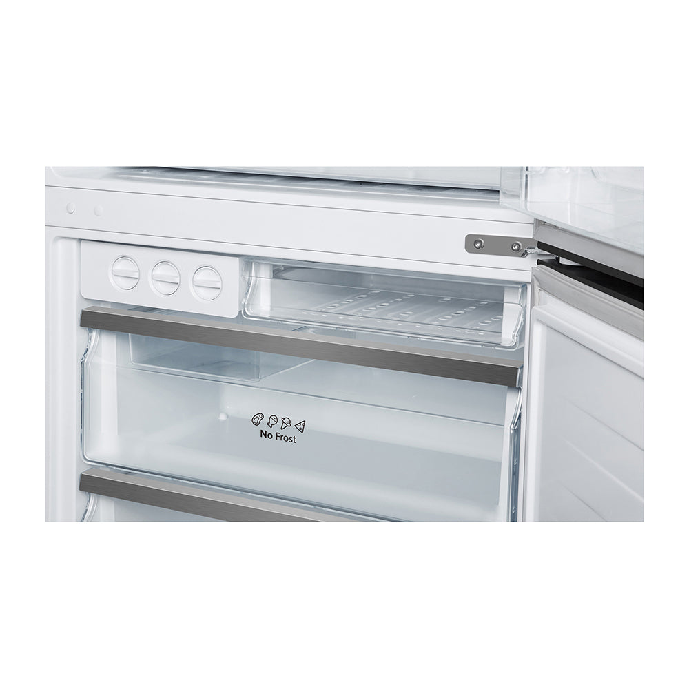 Hisense HRBM482BW 482L Bottom Mount Fridge Black Steel