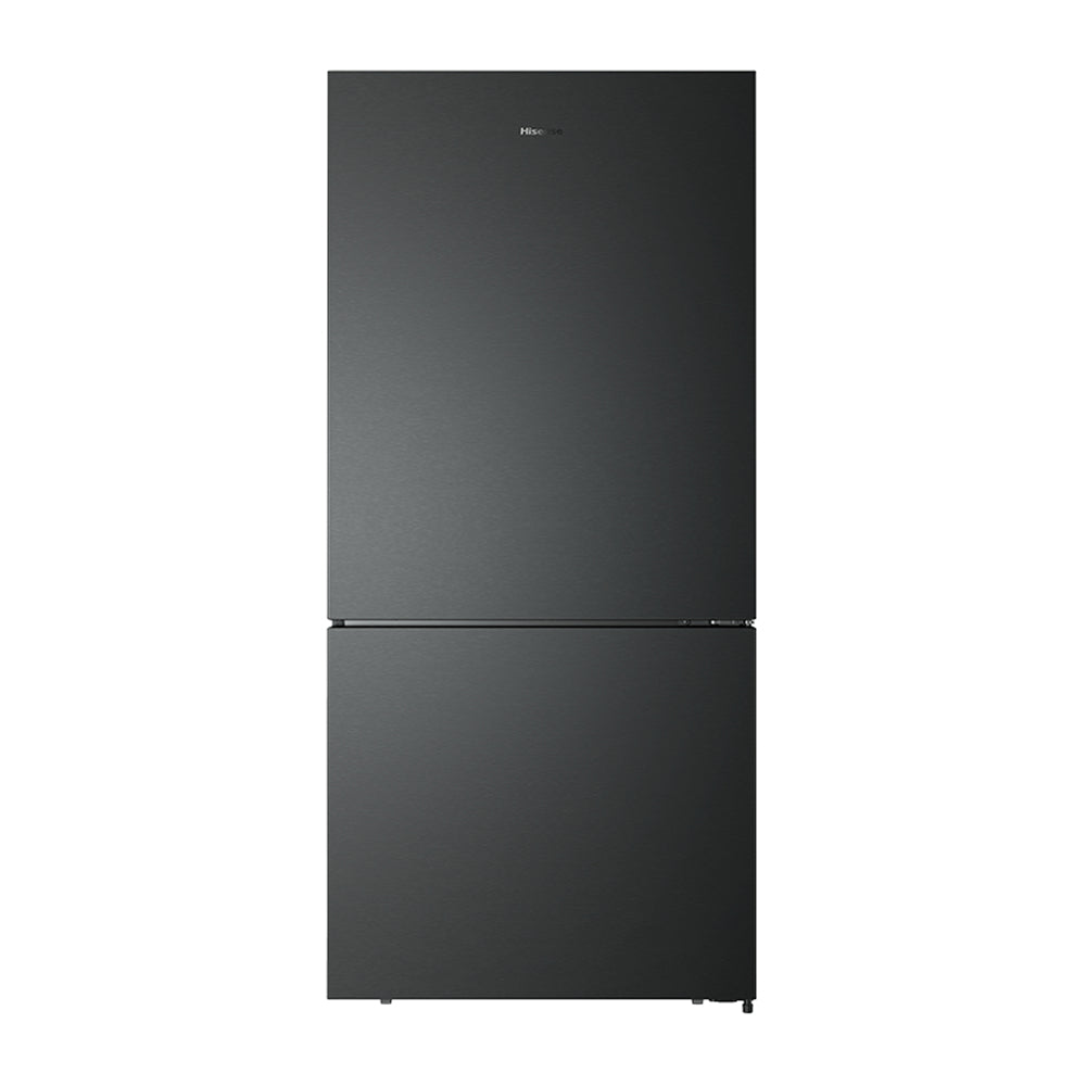 Hisense 483L PureFlat Bottom Mount Refrigerator HRBM483B, Front view