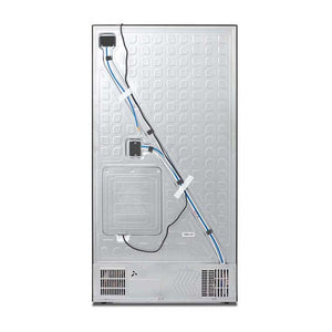 Hisense 585L PureFlat French Door Refrigerator HRCD585BW, Back view