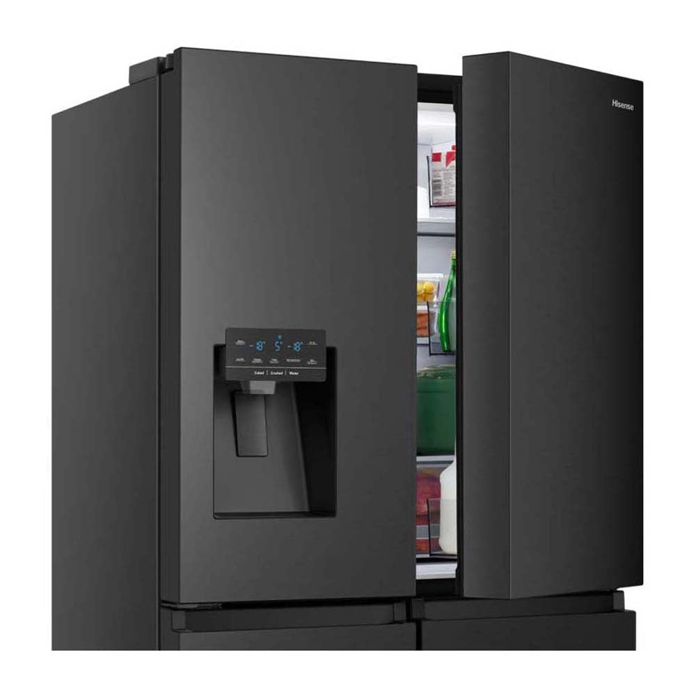 Hisense 585L PureFlat French Door Refrigerator HRCD585BW, top open
