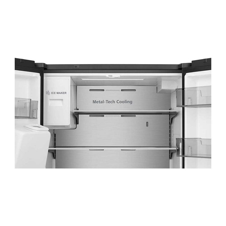 Hisense 585L PureFlat French Door Refrigerator HRCD585BW, Top open