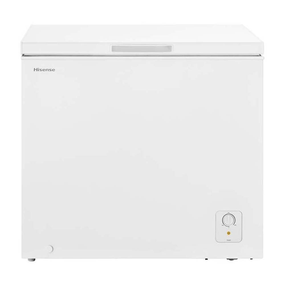 Hisense HRCF200 200L Chest Freezer White, Front view