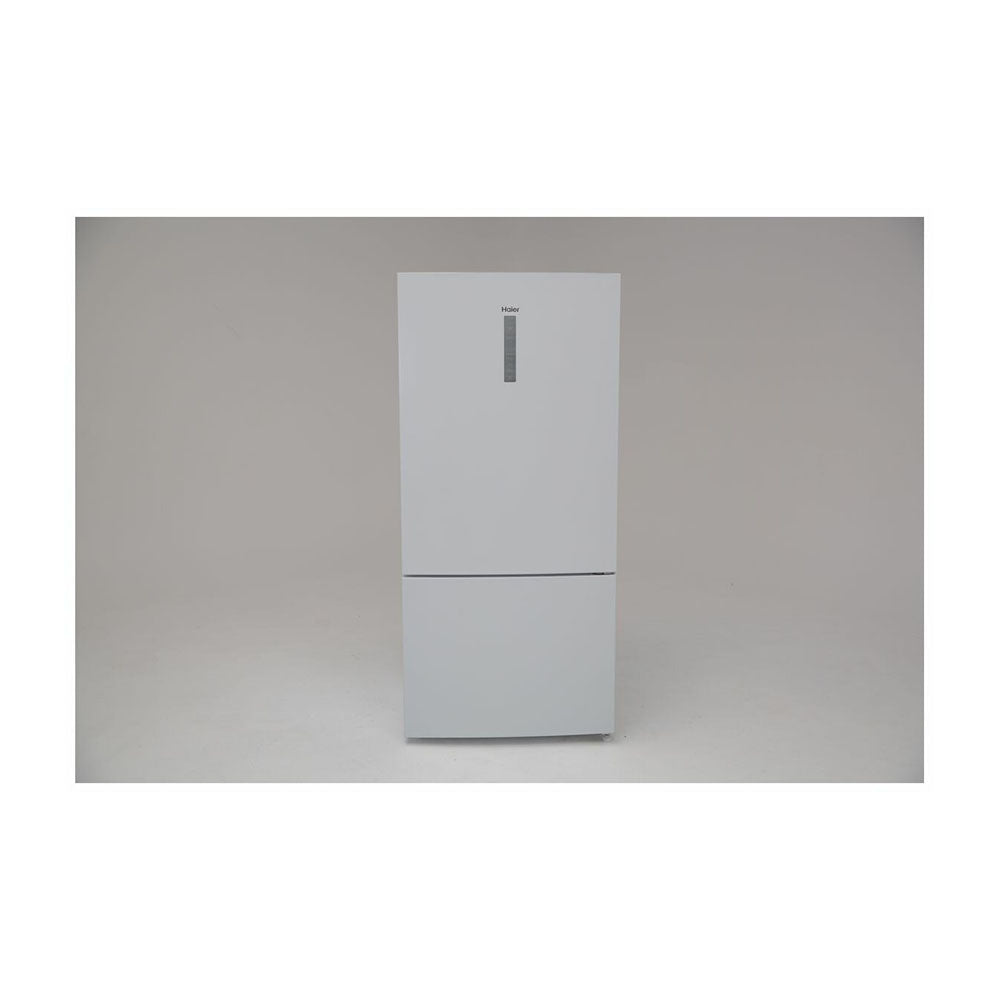 Haier HRF520BW 498L Bottom Mount Fridge White, Front view