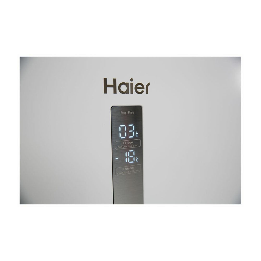 Haier HRF520BW 498L Bottom Mount Fridge White, Panel display view