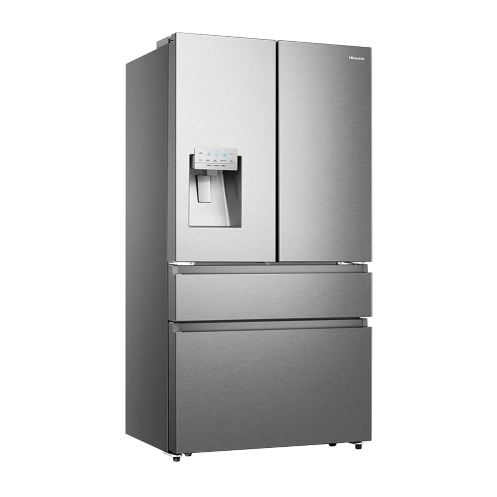 Hisense 560L French Door Fridge Stainless Steel HRFD560SW, Front right view