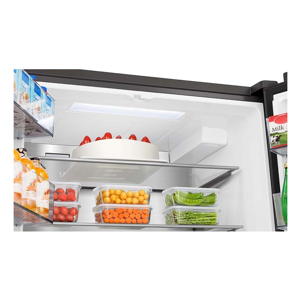 Hisense HRFD634BW 634L Pureflat French Door Fridge Black Steel