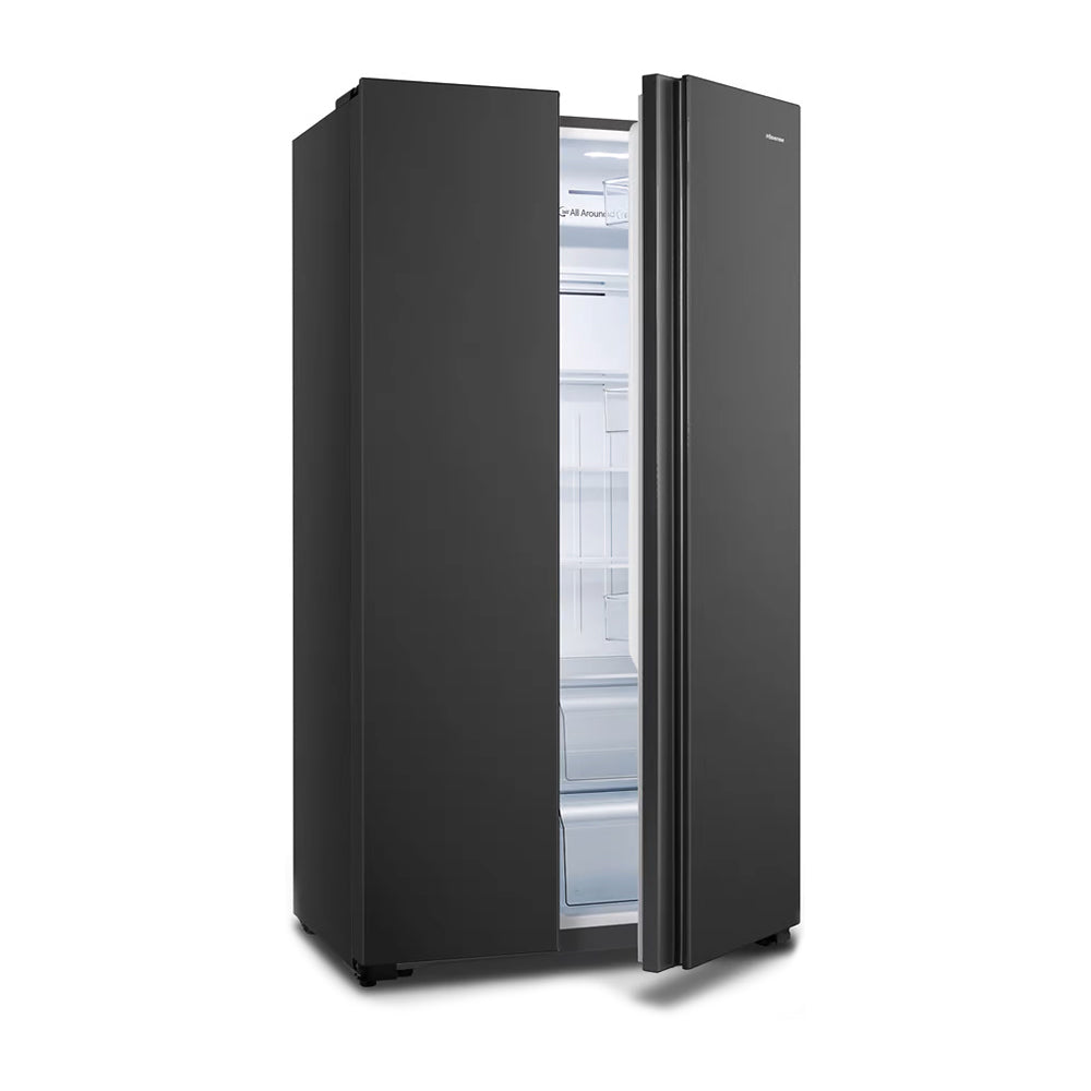 Hisense HRSBS519B 519L Side By Side Fridge