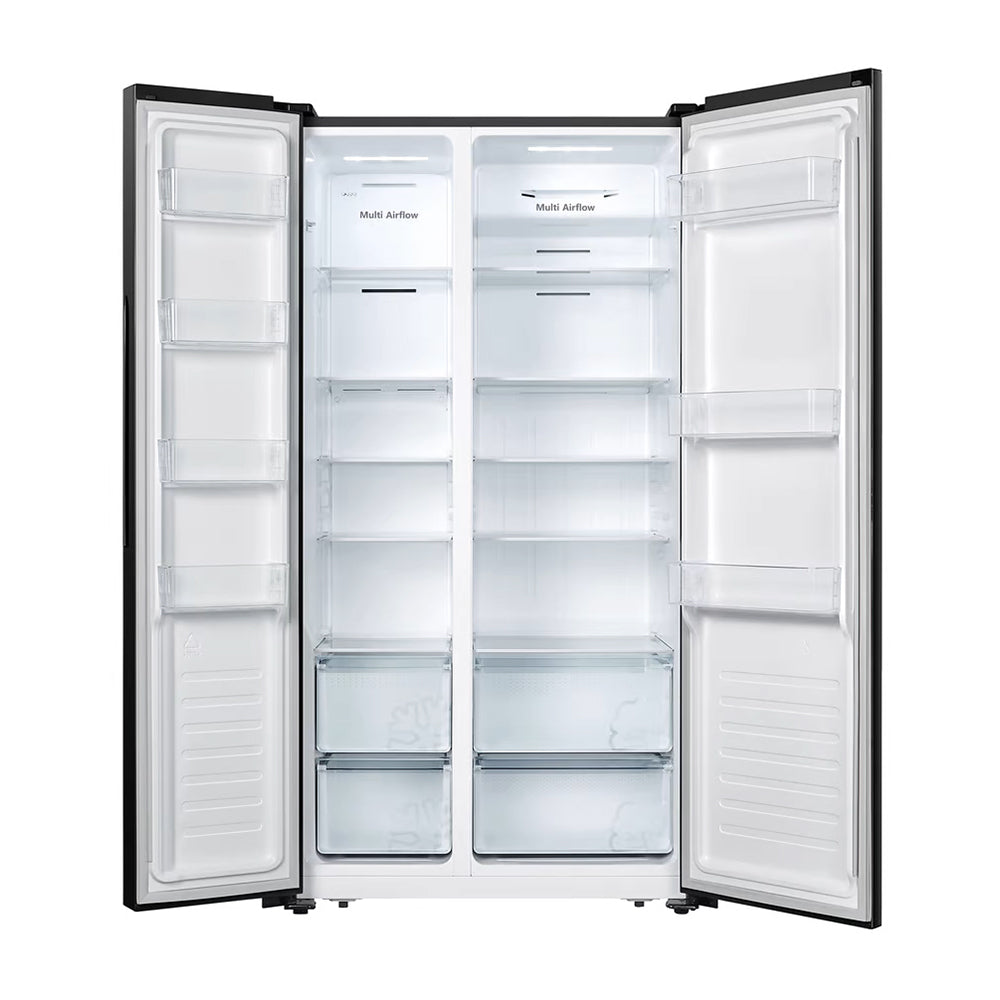 Hisense HRSBS519B 519L Side By Side Fridge