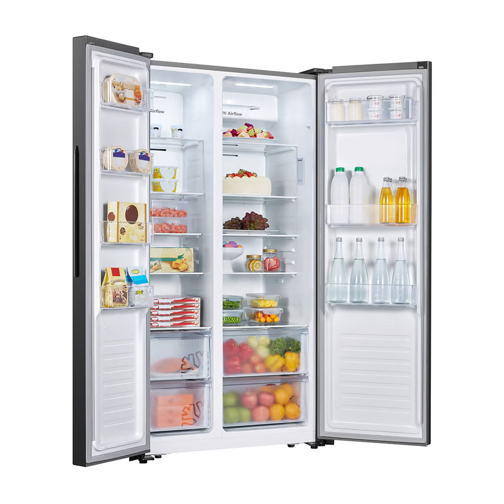 Hisense HRSBS519B 519L Side By Side Fridge