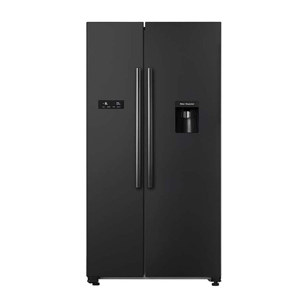 Hisense 578L Side By Side Fridge HRSBS578BW, Front view