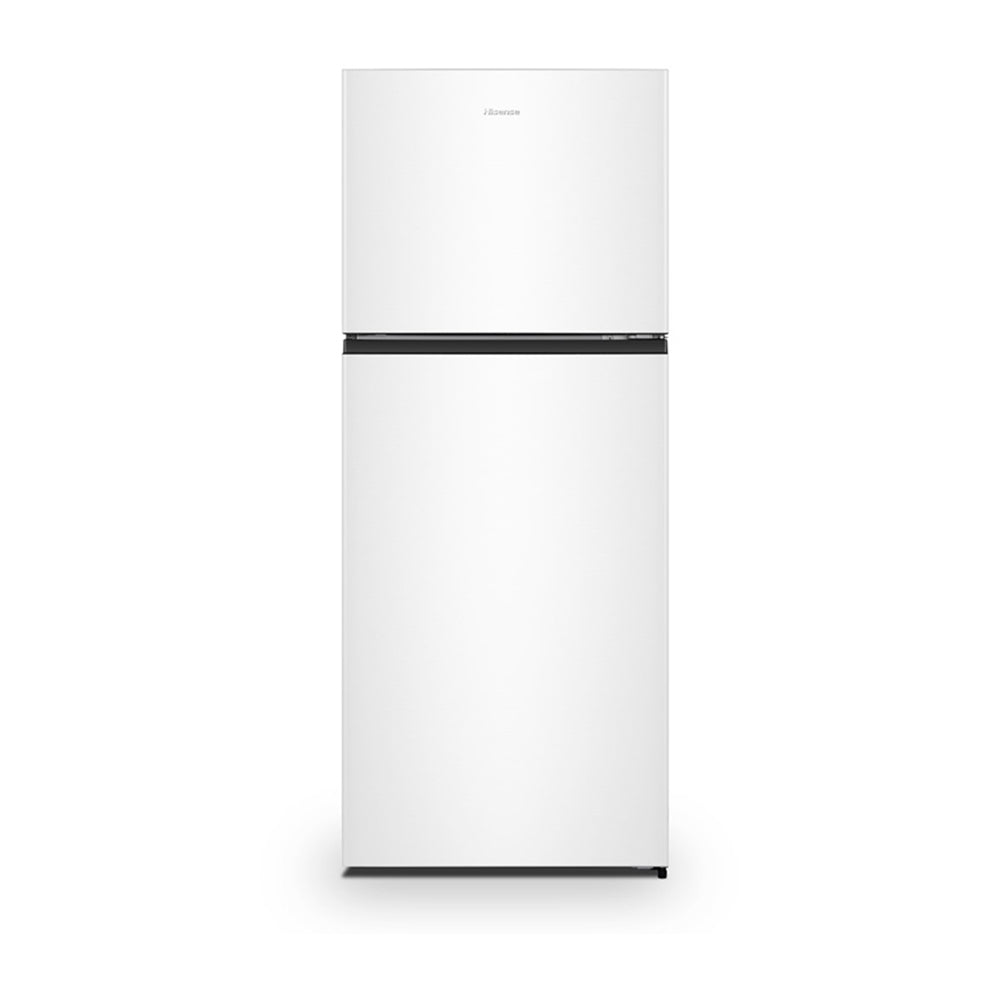 Hisense 424L Top Mount Fridge White HRTF424, Front view