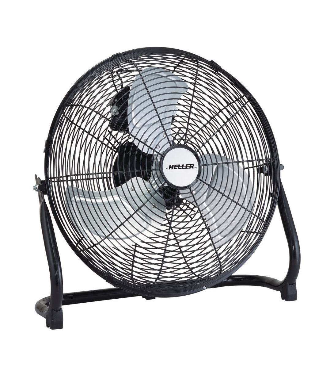 Heller HVF40SG Black High Velocity Fan with 3 Speed Settings