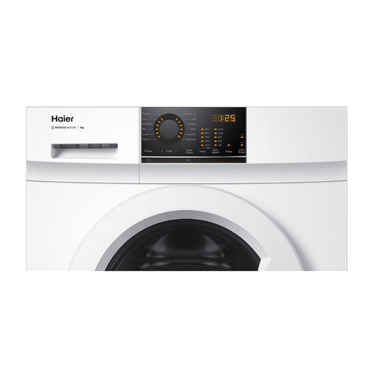 Haier 7Kg Front Load Washing Machine HWF70BW1 , Panel perspective view