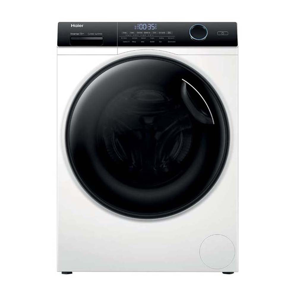 Haier 7.5kg Front Load Washer with Steam HWF75AN1, Front view