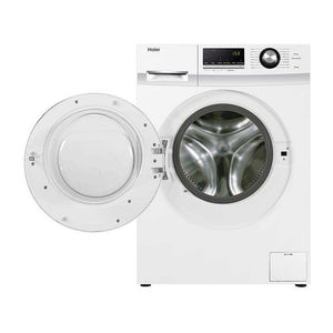 Haier 7.5kg Front Load Washing Machine HWF75AW2, Front view door open