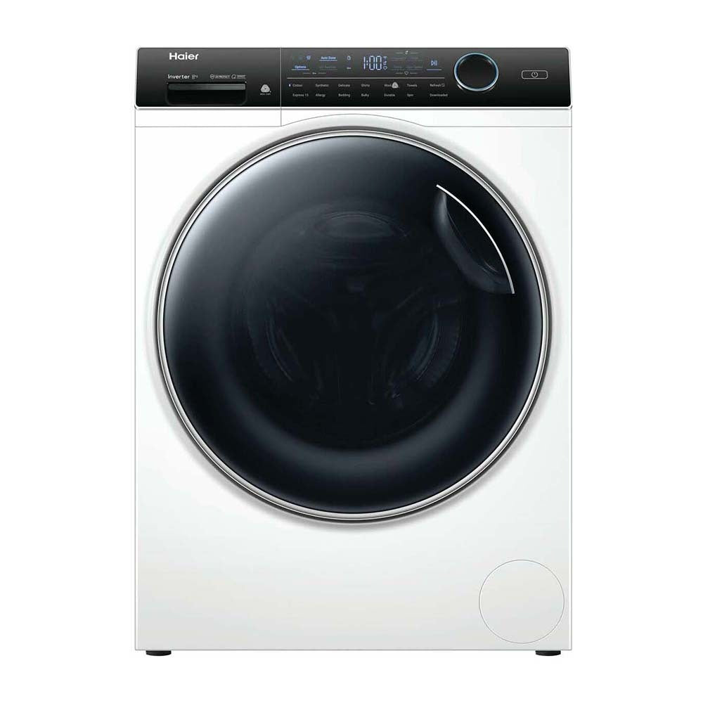 Haier 8kg Front Load Washer with UV Protect HWF80AN1, Front view