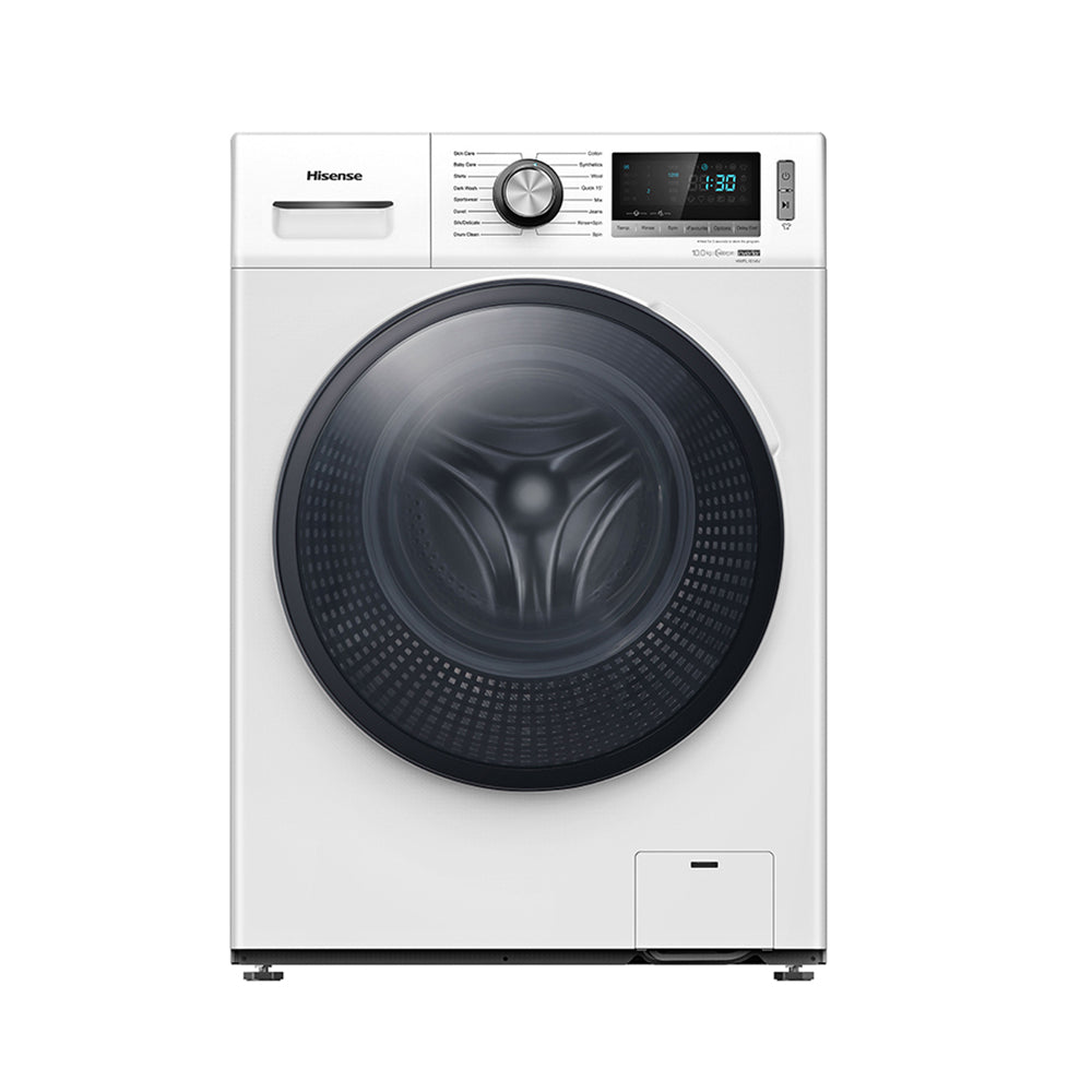 Hisense 10kg Front Load Washer HWFL1014V, Front view