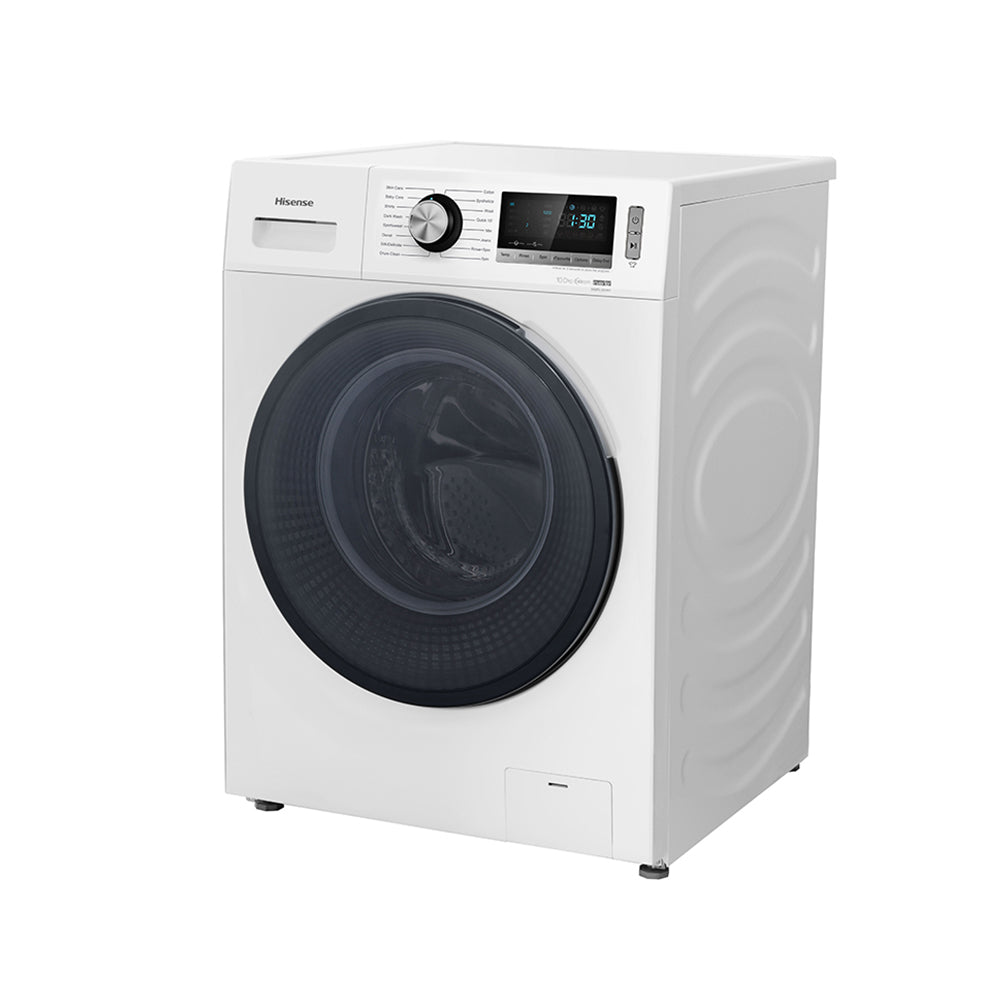 Hisense 10kg Front Load Washer HWFL1014V, Front left view