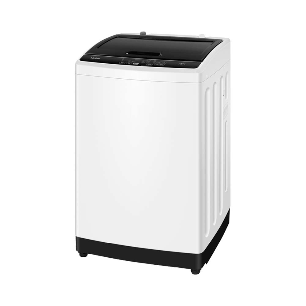 Haier 7.5kg Top Load Washing Machine HWT75AA1, Left view