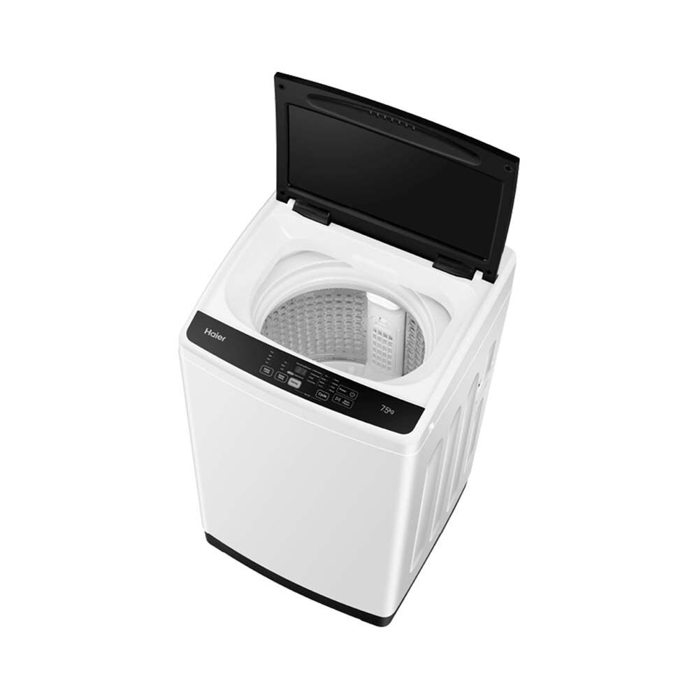 Haier 7.5kg Top Load Washing Machine HWT75AA1, Open top view