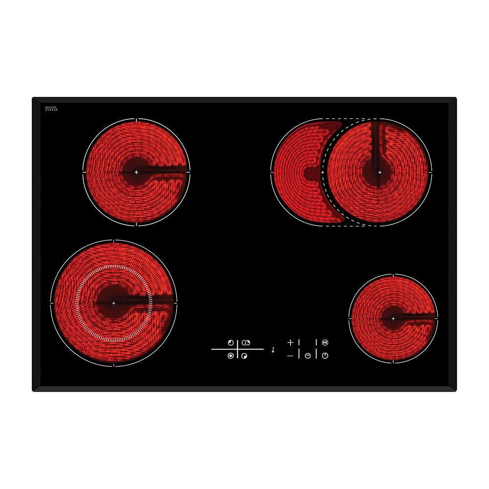 Inalto ICC705TB 70cm Ceramic Cooktop w/ Touch Controls