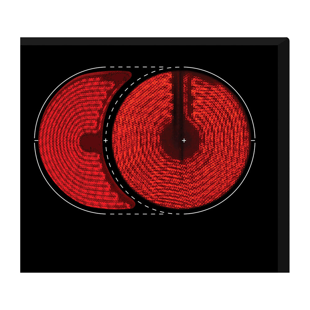 Inalto 70cm Ceramic Cooktop w/ Touch Controls ICC705TB, Top view 2