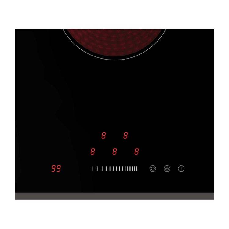 Inalto 90cm Ceramic Cooktop ICC905TB.1, Control panel  view