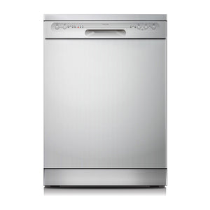 Inalto IDW604S 60cm Freestanding Dishwasher Stainless Steel, Front view