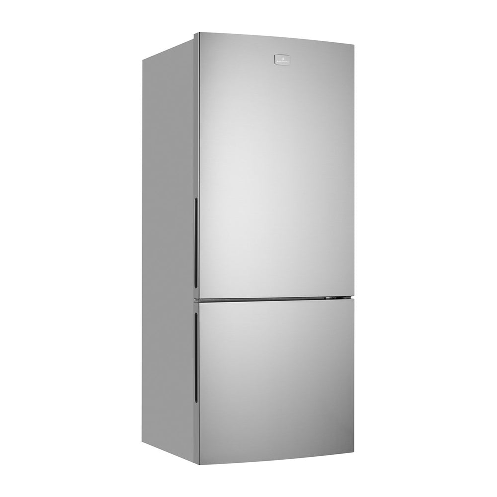 Kelvinator KBM4502AA 453L Bottom Mount Fridge Artic Silver, Front right view 