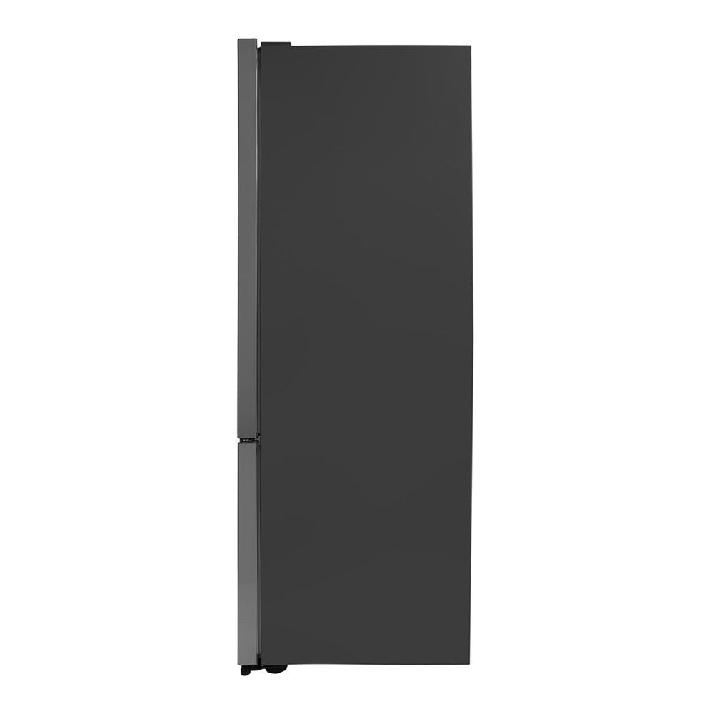 Kelvinator KBM4502ACR 425L Bottom Mount Fridge Silver, Side view