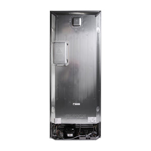 Kelvinator KBM4502ACR 425L Bottom Mount Fridge Silver, Back view