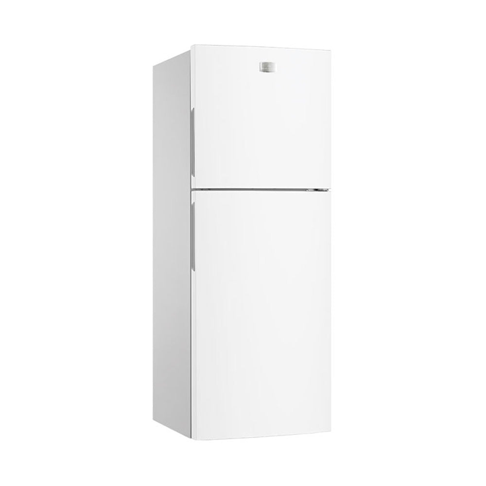 Kelvinator KTB2502WA 245L Top Mount Fridge White, Front right view