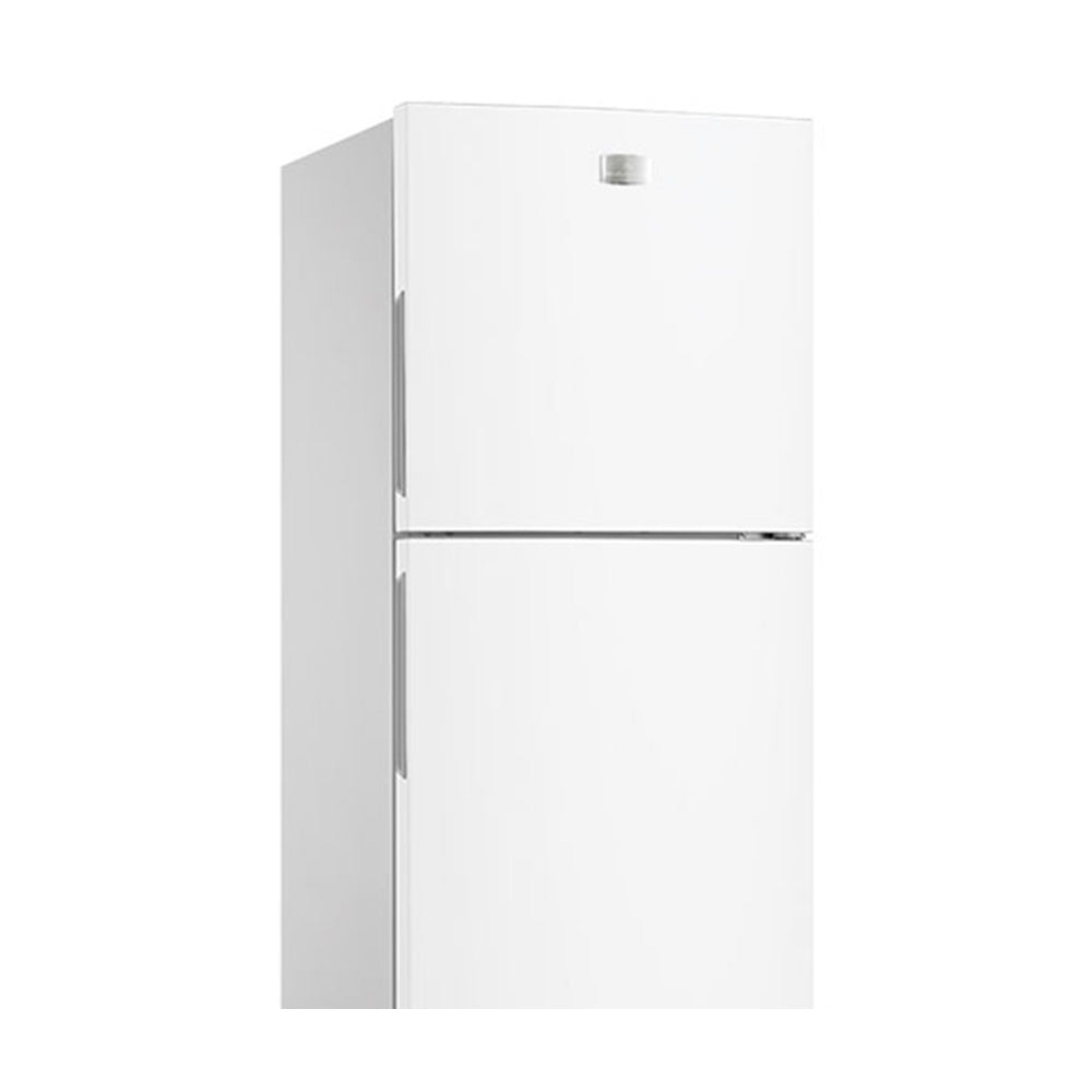 Kelvinator KTB2502WA 245L Top Mount Fridge White, Front right view 2