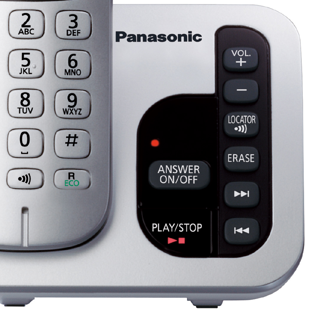 Panasonic KX-TGC222ALS Dect 2 Handset Cordless Home Phone System