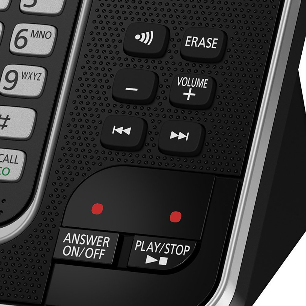 Panasonic KX-TGD322ALB Twin Cordless Phone System with Answering Machine, Image 4