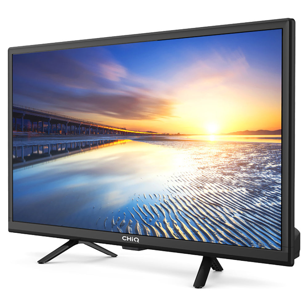 CHiQ L32D6C 32 Inch HD Android 11R TV with Dual-Band Wi-Fi, Front left view