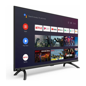 CHiQ L32K5 32 Inch Android 9.0 LED Smart TV, Front right view