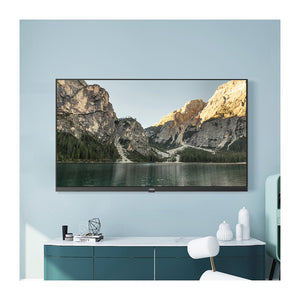 CHiQ L40G7P 40 Inch Full HD Android TV, Front view, TV mounted on wall