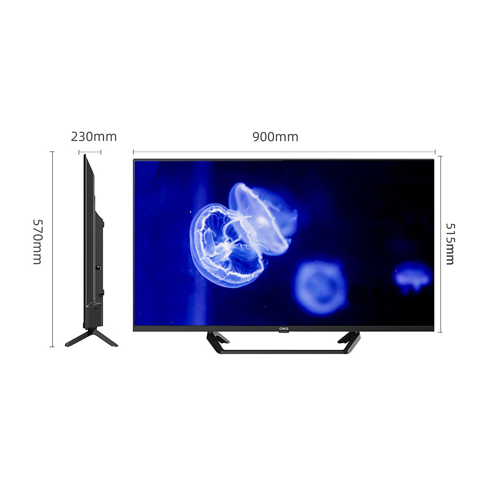 CHiQ L40G7P 40 Inch Full HD Android TV, Dimensions