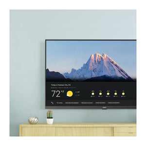 CHiQ L40G7P 40 Inch Full HD Android TV, Front view mounted on wall