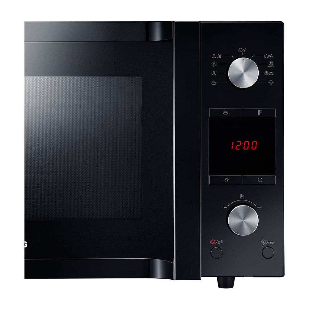 Samsung Convection Microwave MC455THRCBB, Control panel view