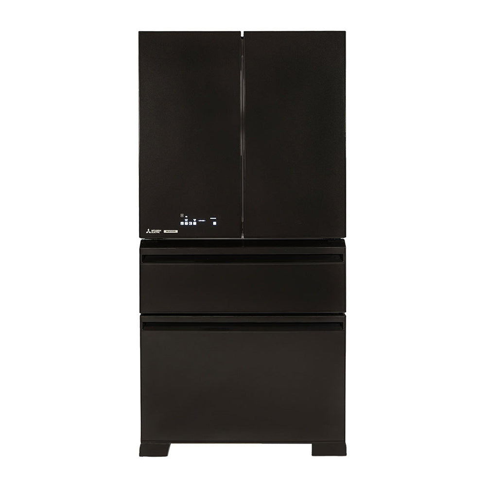 Mitsubishi 630L French Door Fridge MRLX630EMGBK, Front view 